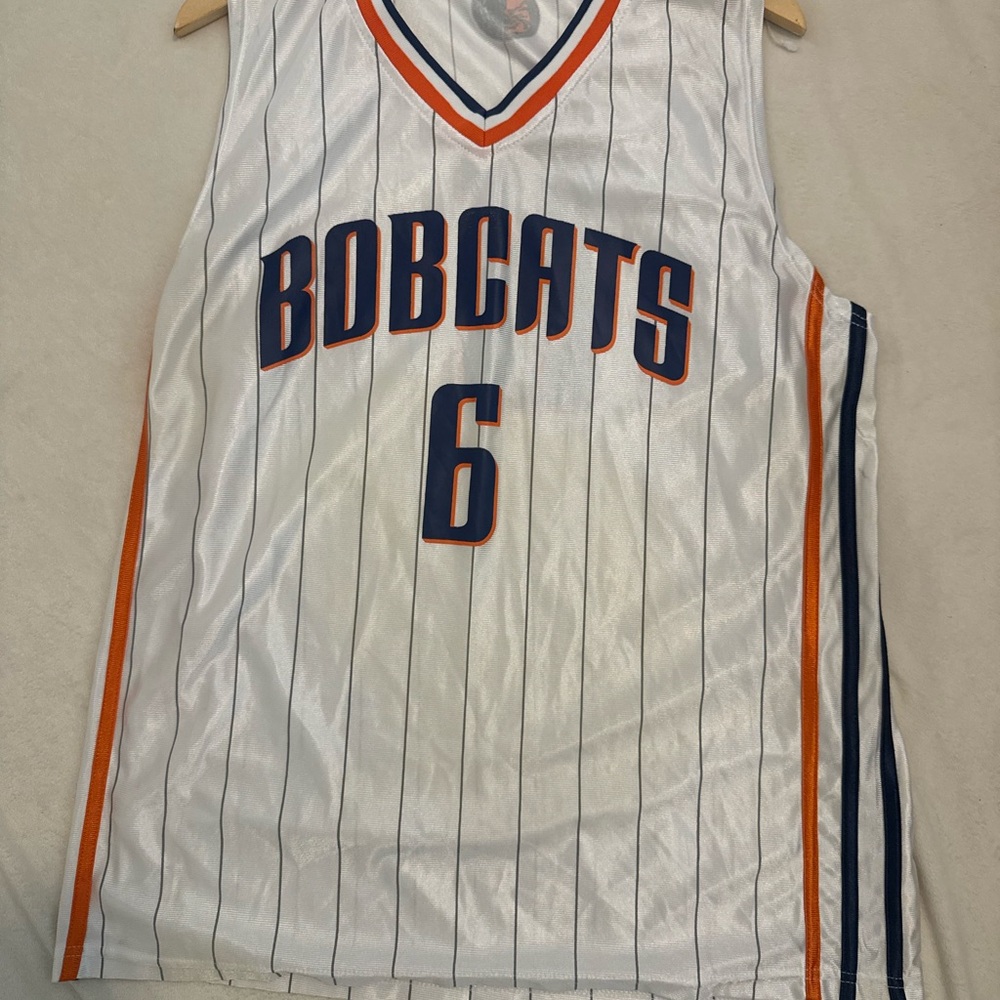 Bobcats White Basketball Jersey